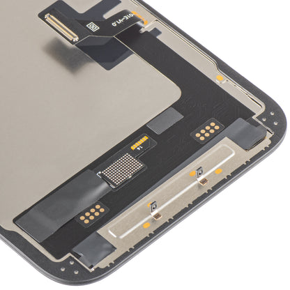 Ekran sa Touchscreen MP kompatibilan sa Apple iPhone 17e / 16e, sa Ramom, Verzija Soft OLED FHD 120Hz IC Movable, Crna