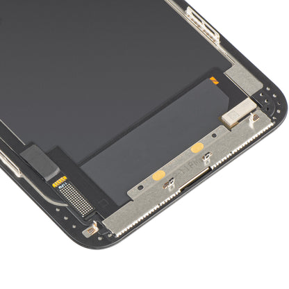 Ekran sa Touchscreen MP kompatibilan sa Apple iPhone 11 Pro Max, sa Ramom, Verzija OLED FHD IC Movable, Crna