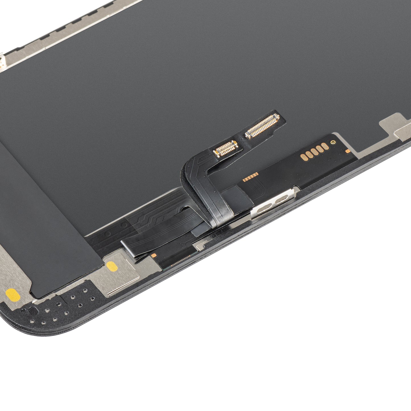 Ekran sa Touchscreen MP kompatibilan sa Apple iPhone 12 / 12 Pro, sa Ramom, Verzija OLED FHD IC Movable, Crna