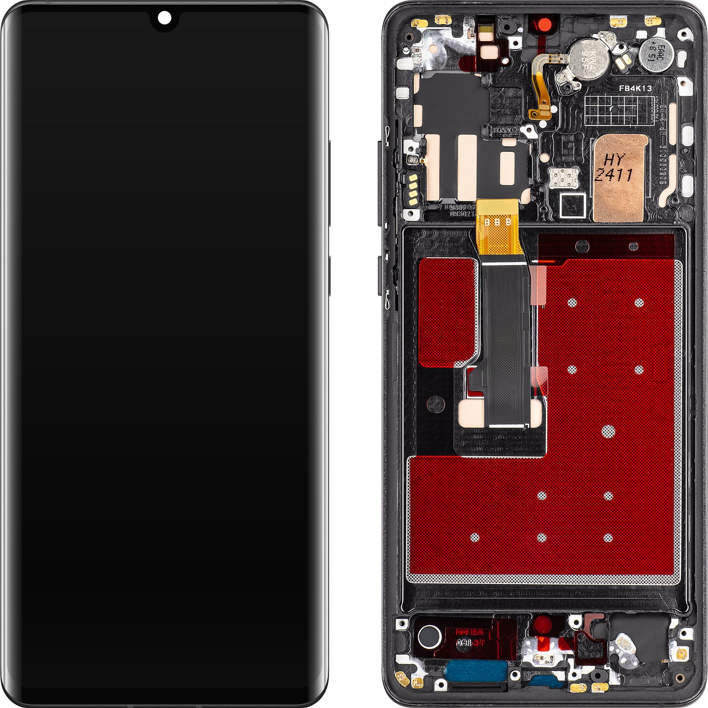 Display sa Touchscreenom MP kompatibilan sa Huawei P30 Pro, sa Ramom, OLED Verzija, Crni