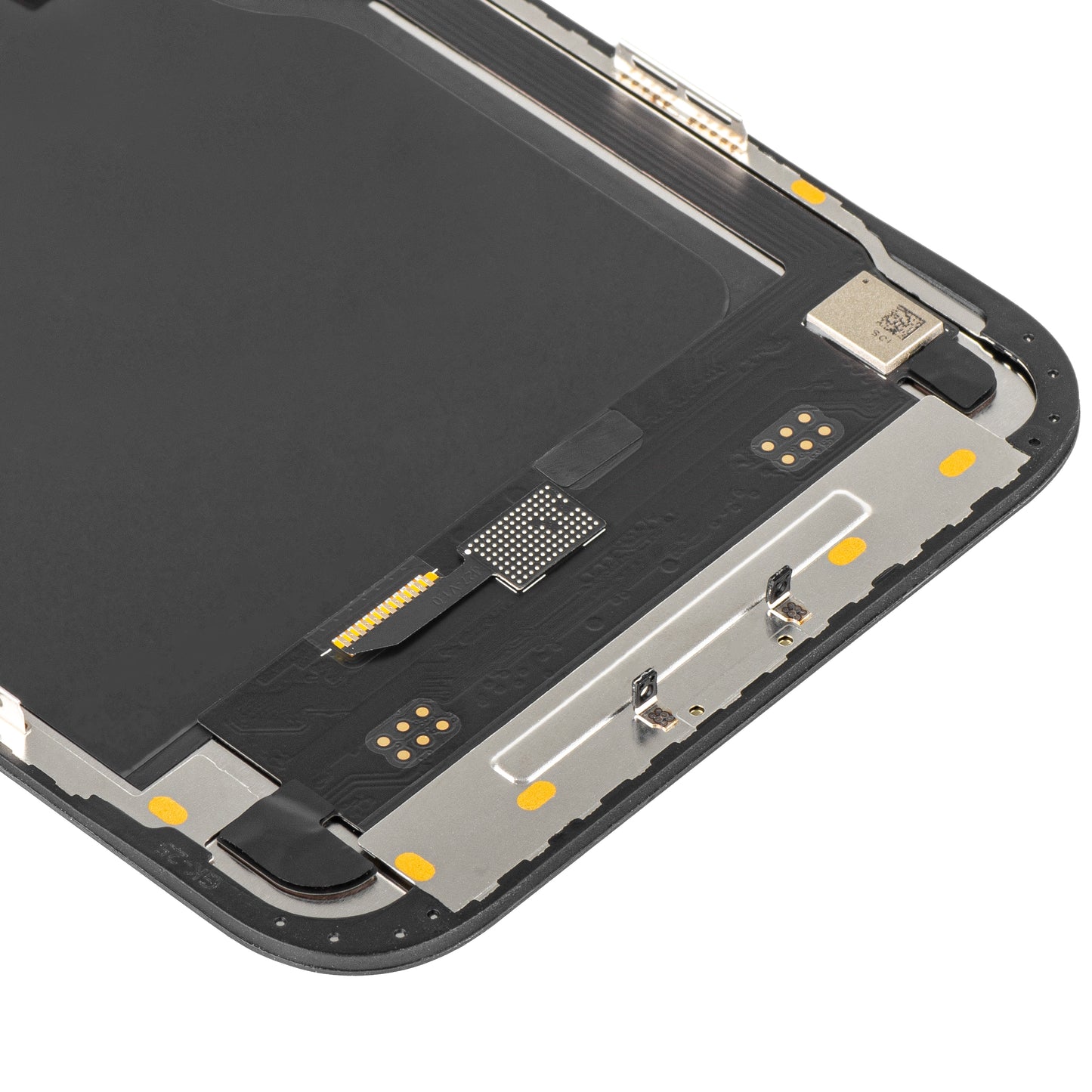 Display sa Touchscreen MP kompatibilan sa Apple iPhone 12 Pro Max, sa Ramom, Soft OLED IC Movable FHD verzija, Crni