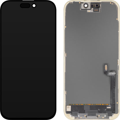 Ekran sa Touchscreen MP kompatibilan sa Apple iPhone 17, sa Ramom, Verzija OLED FHD IC Movable, Crna