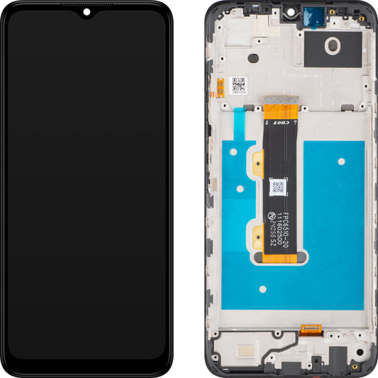 Display sa Touchscreen-om Nokia G22, sa Ramom, Crni, Service Pack 70101326H001