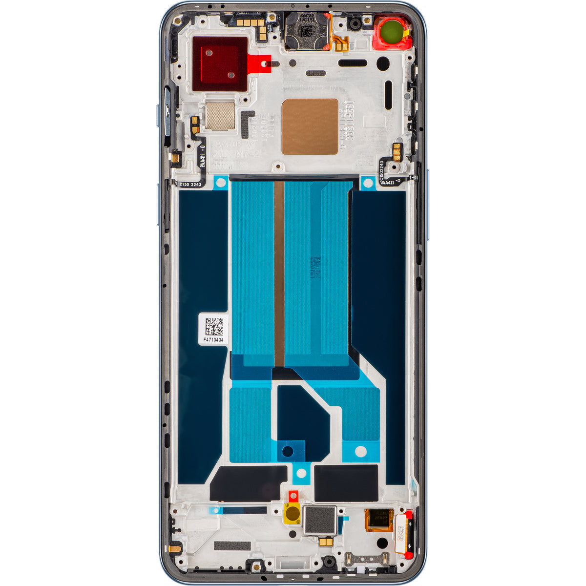 Display sa ekranom osetljivim na dodir OnePlus Nord 2 5G, sa ramom, plava (Blue Haze), Service Pack 4907924