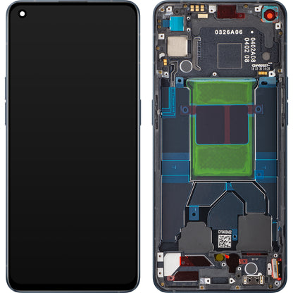 Display sa Touchscreenom Oppo Reno6 5G, sa Ramom, Crni (Stellar Black), Service Pack 4907749
