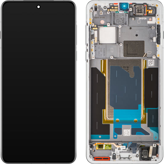 Display sa Touchscreen-om Oppo Find X8 Pro, sa Ramom, Beli (Pearl White), Service Pack 621029000357
