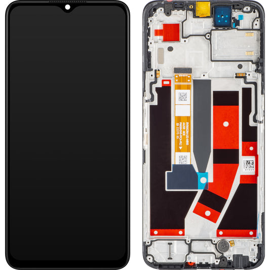 Ekran sa Touchscreen-om Oppo A77 5G, sa Ramom, Crni, Refabrikovan 4130192