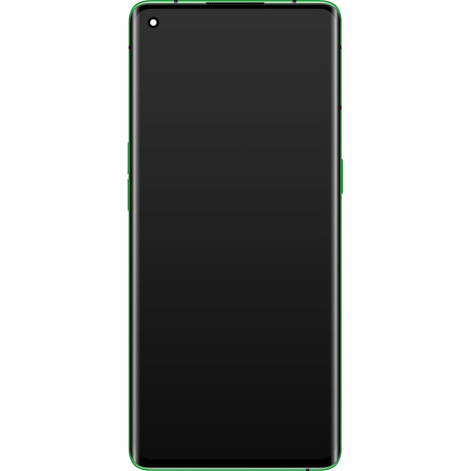 Oppo Reno4 Pro 5G Touchscreen Display with Frame, Green, Service Pack 4905501