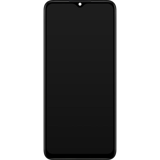 Oppo A17 Touchscreen Display, with Frame, Black, Service Pack 4130358