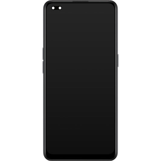 Zaslon s dodirnim ekranom Oppo Reno4 5G, s okvirom, crni (Space Black), servisni paket 4904705