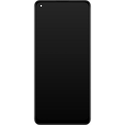 Zaslon s dodirnim ekranom Oppo Reno8 Lite / Reno7 Lite / Reno7 Z 5G, s okvirom, crni, Service Pack 4130035