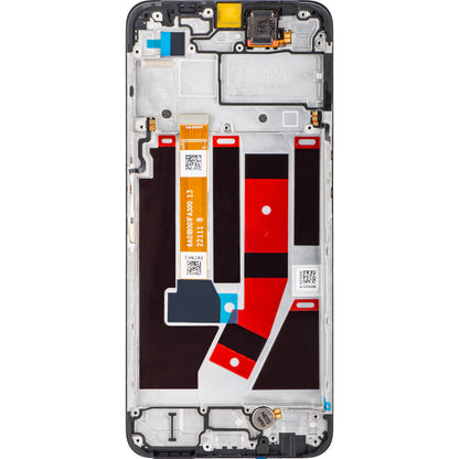 Display s dodirnim zaslonom Oppo A77 4G / A57s / Oneplus Nord N20 SE, s okvirom, crni (Black), Service Pack 4130254
