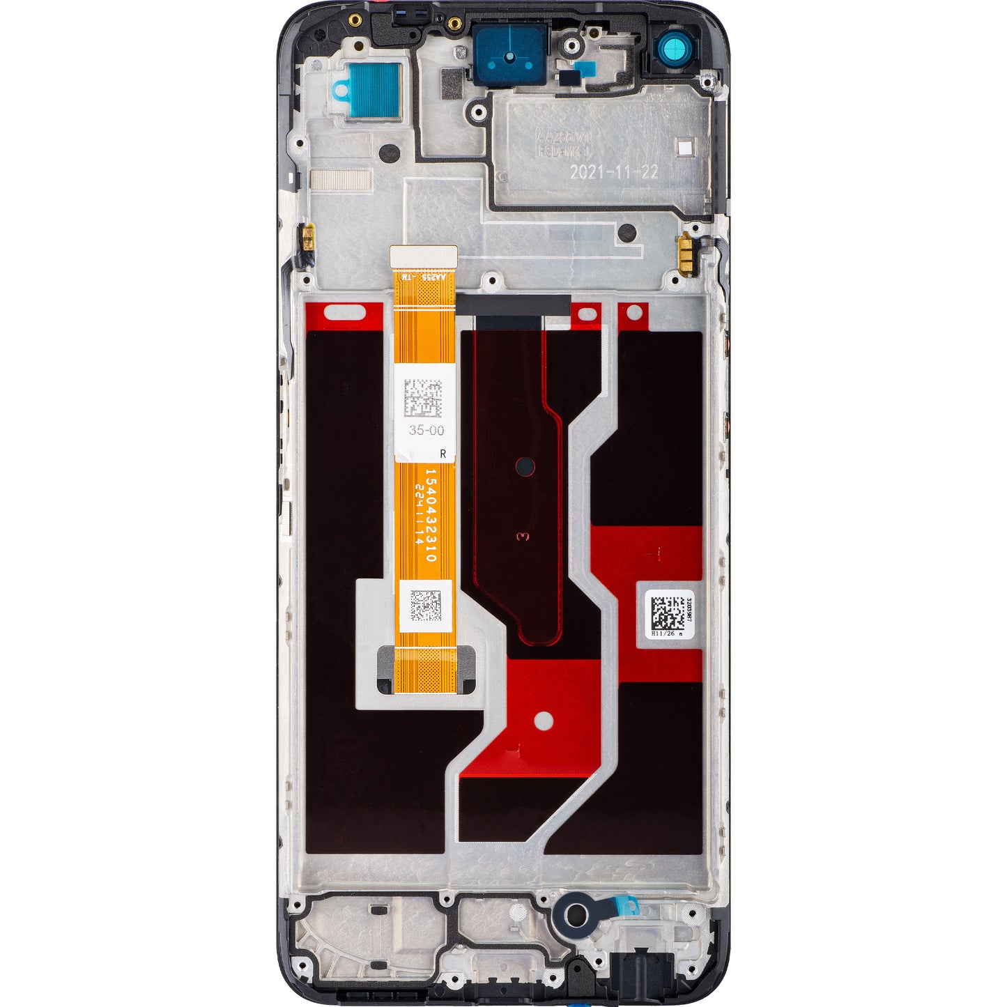 Ekran sa Touchscreen-om Oppo A96, sa Ramom, Crni, Service Pack 4130058