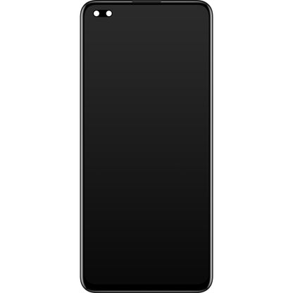 Display s dodirnim zaslonom Oppo Reno4 Lite, s okvirom, crni, Service Pack 4904988
