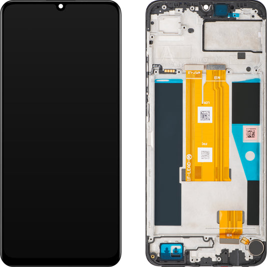 Display sa Touchscreen-om Realme Note 60, sa Ramom, Crni (Marble Black), Service Pack 621029000222