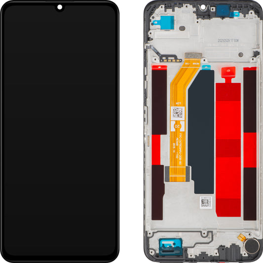 Display sa Touchscreen-om Realme Note 70T, sa Ramom, Crna (Obsidian Black), Service Pack 621029000609