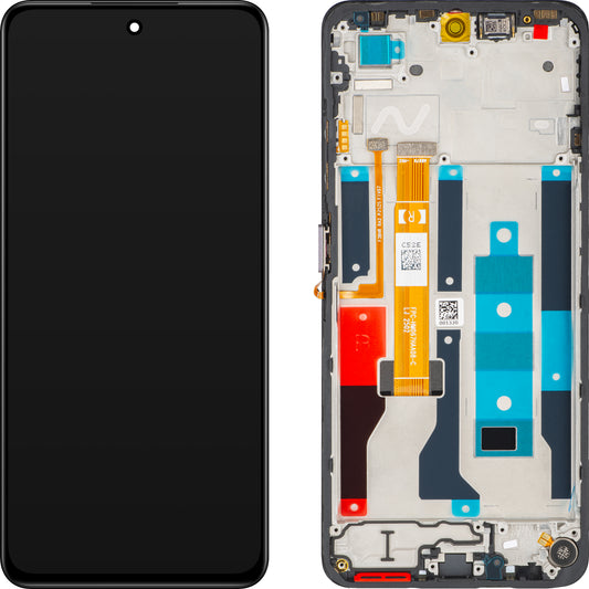 Display sa Touchscreenom Realme C75 5G, sa Ramom, Crni, Service Pack 621029000535