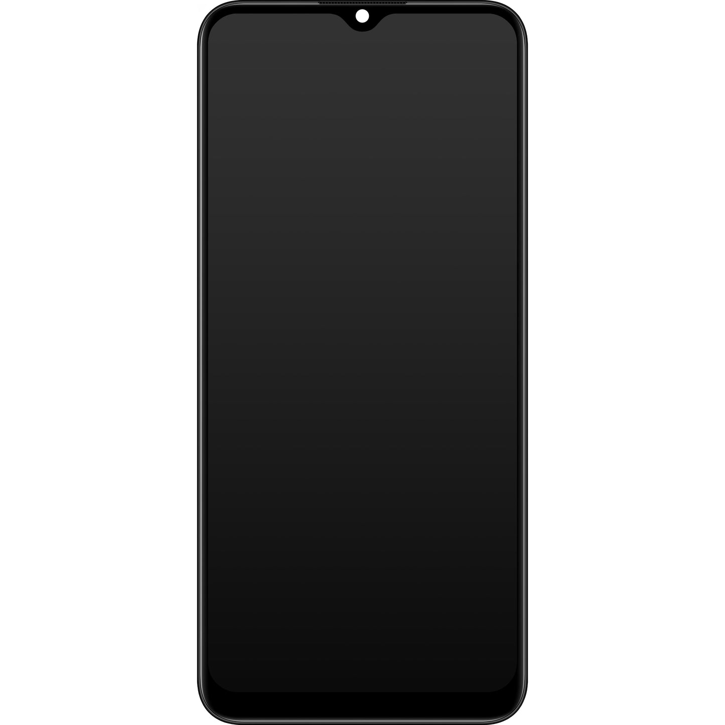 Touchscreen Display Realme C31, with Frame, Black, Service Pack 4130168