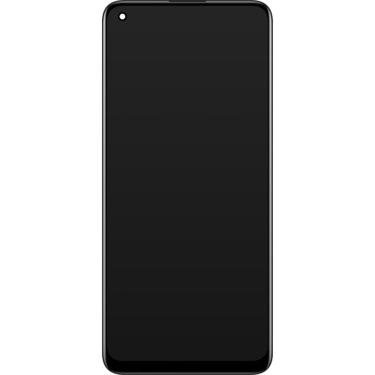 Touchscreen Display Realme 7 Pro, with Frame, Black, Service Pack 4904996