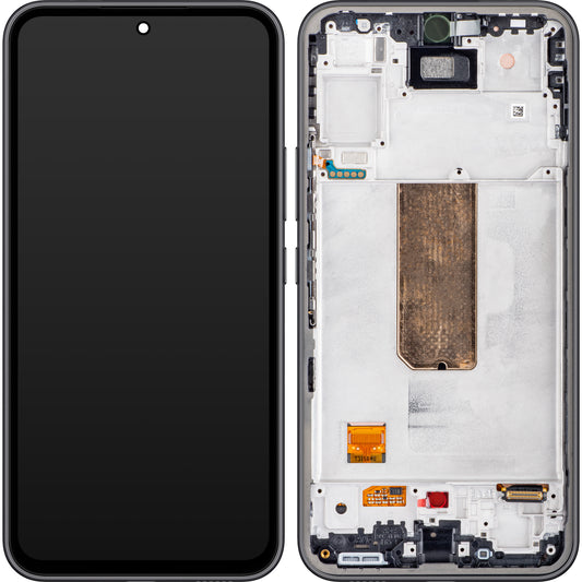 Zaslon s dodirnim ekranom Samsung Galaxy A54 A546, s okvirom, crni (grafit), paket za servis GH82-31231A
