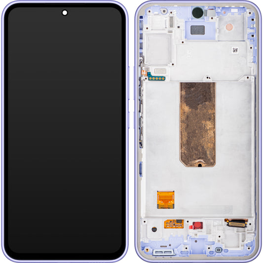 Zaslon s dodirnim ekranom Samsung Galaxy A54 A546, s okvirom, ljubičasti, servisni paket GH82-31231D