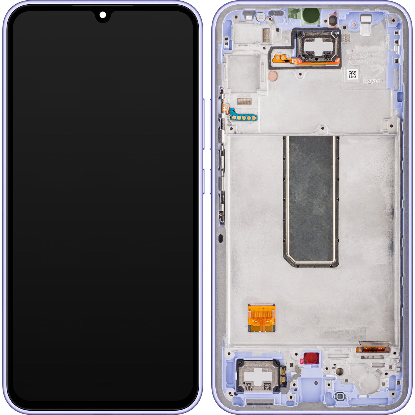 Display sa Touchscreen-om Samsung Galaxy A34 A346, sa Ramom, Ljubičasti, Service Pack GH82-31200D