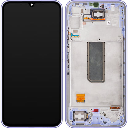 Display sa Touchscreen-om Samsung Galaxy A34 A346, sa Ramom, Ljubičasti, Service Pack GH82-31200D