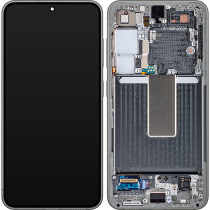Display sa Touchscreen-om Samsung Galaxy S23 S911, sa Ramom, Zelena, Service Pack GH82-30480C