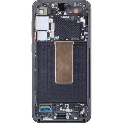 Touchscreen Display Samsung Galaxy S23+ S916, with Frame, Black (Phantom Black), Service Pack GH82-30476A