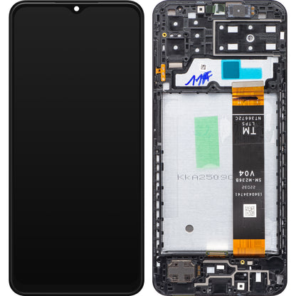 Ekran sa Touchscreen-om Samsung Galaxy A13 A135, sa Ramom, Crni, Refabrikovan GH82-28508A