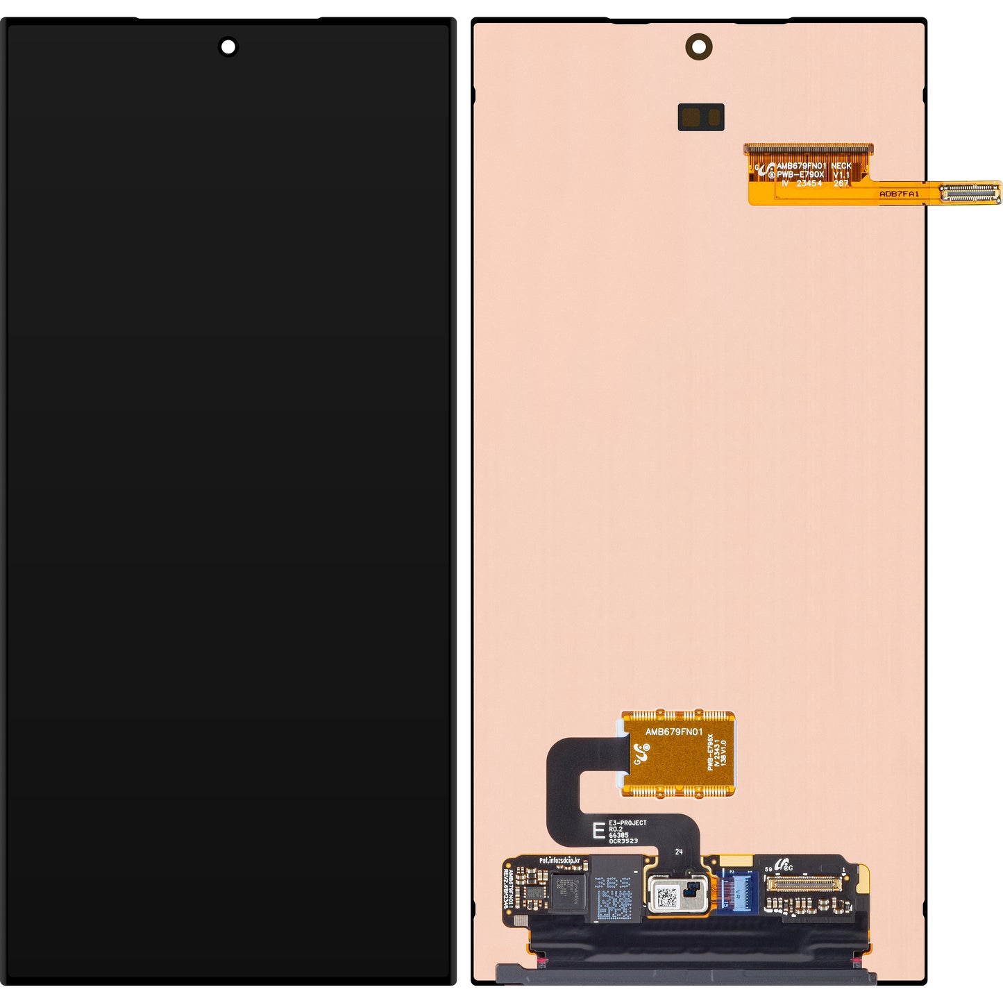 Zaslon s dodirnim ekranom Samsung Galaxy S24 Ultra S928, Servisni paket GH82-33385A