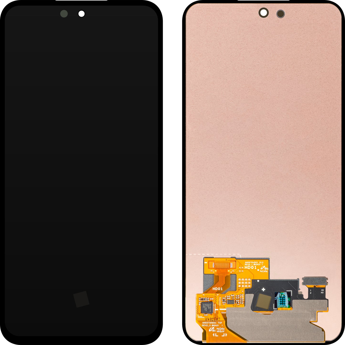 Display sa Touchscreen-om Samsung Galaxy S24 FE S721, Service Pack GH82-35850A
