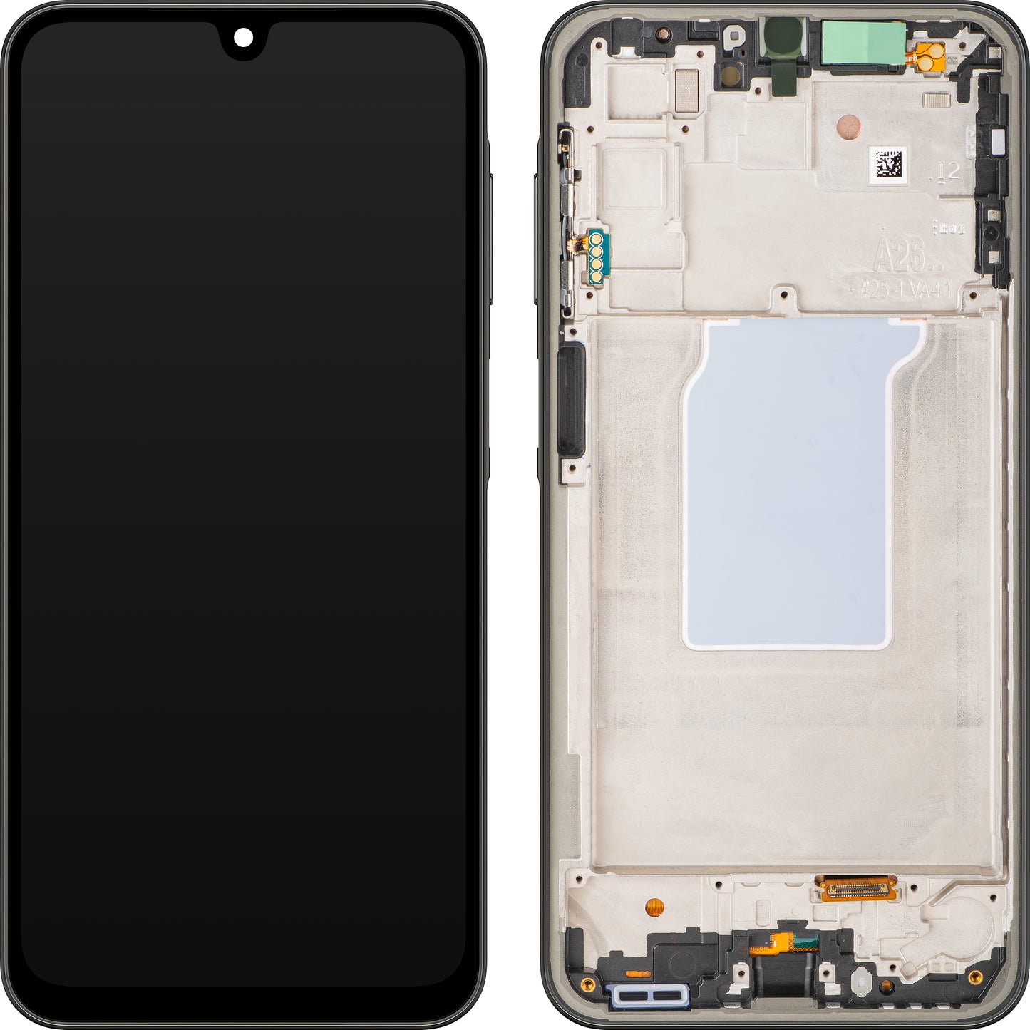 Display sa Touchscreen-om Samsung Galaxy A26 A266, sa Ramom, Crni, Service Pack GH82-37049A