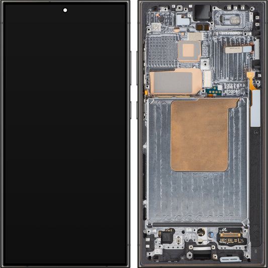 Display sa Touchscreenom Samsung Galaxy S24 Ultra S928, sa Ramom, Crni (Titanium Black), Service Pack GH82-33396B