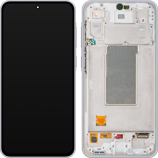 Display sa Touchscreen-om Samsung Galaxy A36 A366, sa Ramom, Ljubičasti, Service Pack GH82-36841D