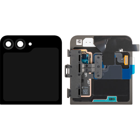 Display sa Touchscreen-om Samsung Galaxy Z Flip7 FE F761, Sub Outer, Crni, Service Pack GH97-30985A
