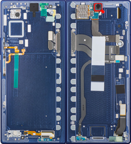 Ekran sa Touchscreen-om Samsung Galaxy Z Fold7 F966, sa Ramom, Sub Inner, Plava (Blue Shadow), Service Pack GH82-37548B