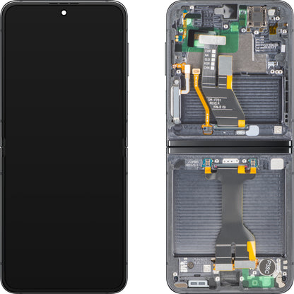 Display sa Touchscreen-om Samsung Galaxy Z Flip5 F731, sa Ramom, Sub Inner, Sivi (Graphite), Service Pack GH82-31827A