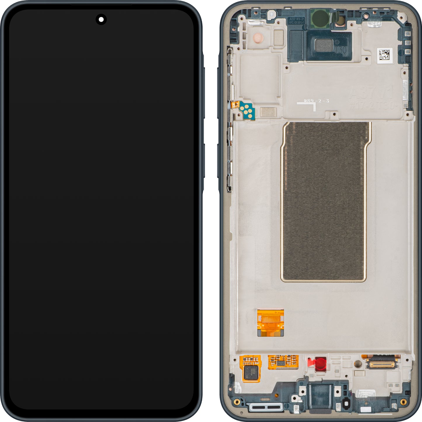 Display sa ekranom osetljivim na dodir Samsung Galaxy A37 5G, sa ramom, zelena (Graygreen), Service Pack GH82-39232B