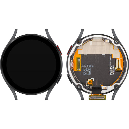 Display sa ekranom osetljivim na dodir Samsung Galaxy Watch5 44mm, sa ramom, LTE verzija, Crna (Grafit), Service Pack GH82-30043A