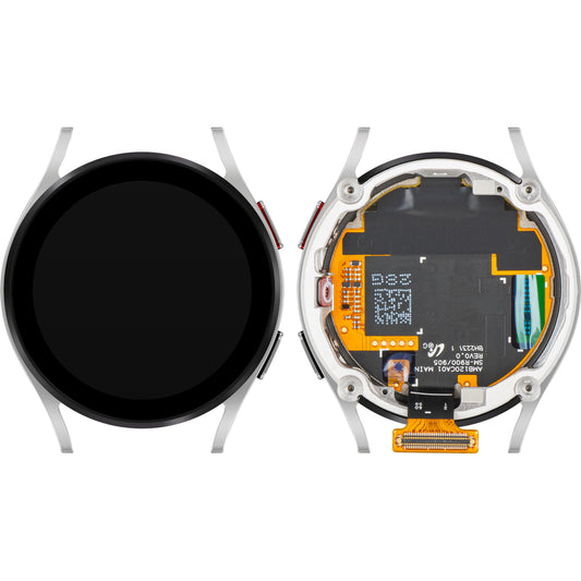 Ekran sa Touchscreen-om Samsung Galaxy Watch5 40mm, sa Ramom, Verzija BT, Srebrna, Service Pack GH82-30040C