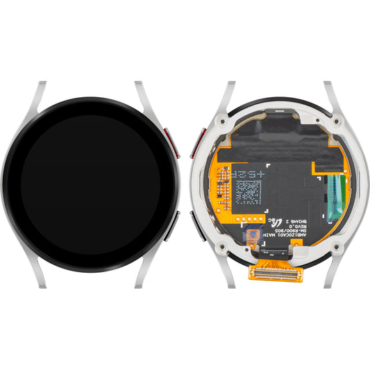 Ekran sa ekranom osetljivim na dodir Samsung Galaxy Watch FE, sa ramom, BT verzija, srebrna, servisni paket GH97-30050B