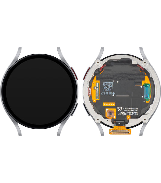 Display sa ekranom osetljivim na dodir Samsung Galaxy Watch6 44mm, sa ramom, BT verzija, srebrna, Service Pack GH97-28837C