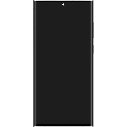 Touchscreen Display Samsung Galaxy S22 Ultra 5G S908, with Frame, White, Service Pack GH82-27488C
