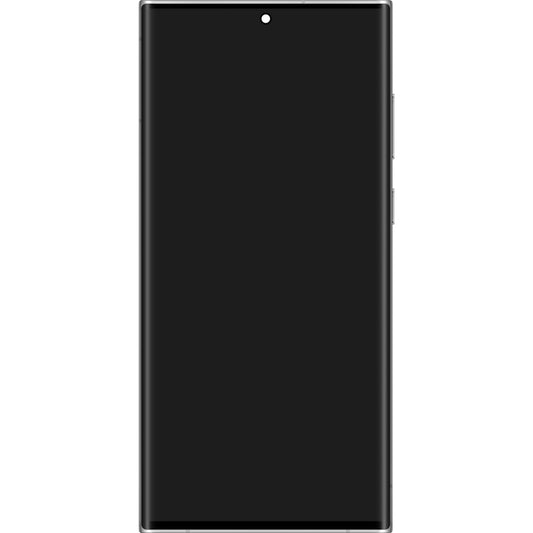 Zaslon s dodirnim ekranom Samsung Galaxy S22 Ultra 5G S908, s okvirom, bijeli, paket za servis GH82-27488C