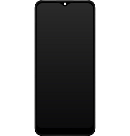 Touchscreen Display Samsung Galaxy A03s A037, with Frame, Version G, Black, Service Pack GH81-21233A