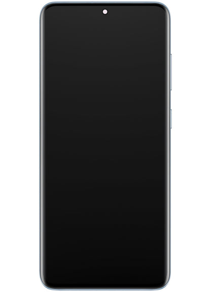 Display sa Touchscreen-om Samsung Galaxy S20 5G G981 / S20 G980, sa Ramom, Plavi, Service Pack GH82-31432D