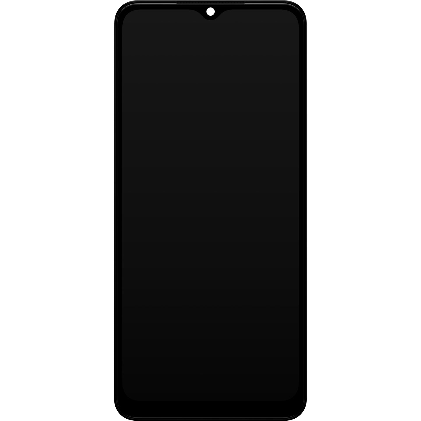 Touchscreen Display Samsung Galaxy A04 A045, with Frame, Black, Service Pack GH81-22731A 