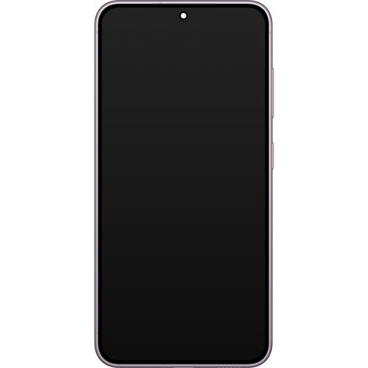 Samsung Galaxy Galaxy S23 S911 Touchscreen Display with Frame, Pink (Lavender), Service Pack GH82-30480D