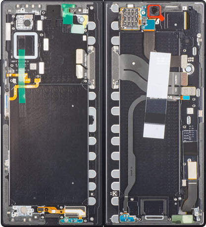 Ekran sa Touchscreen-om Samsung Galaxy Z Fold7 F966, sa Ramom, Sub Inner, Crna (Jet Black), Service Pack GH82-37548C